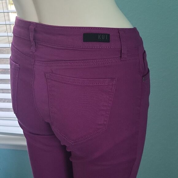 Kut From The Kloth Cassandra Split Hem Capri Skinny Jean - Picture 7 of 7